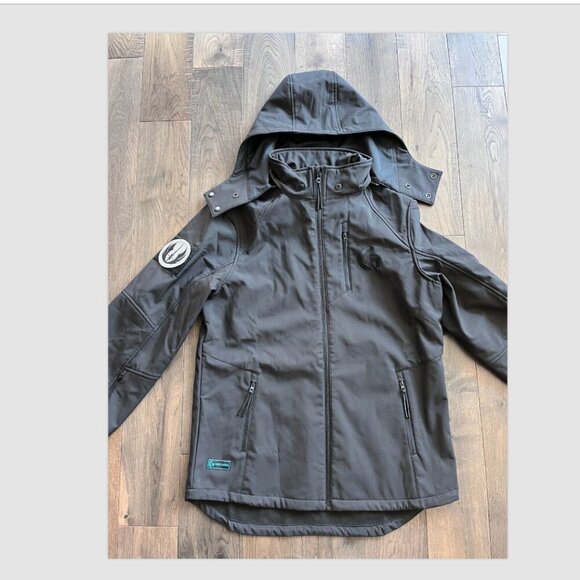 Logitech G Hero Softshell Jacket Men's Size L Black Outdoor Activewear NWT - Picture 5 of 12